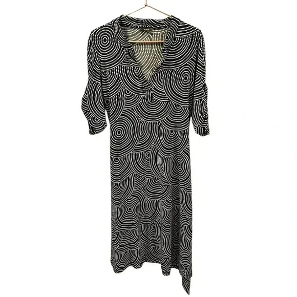 Hypnotik  black and white dress size M - Picture 13 of 13